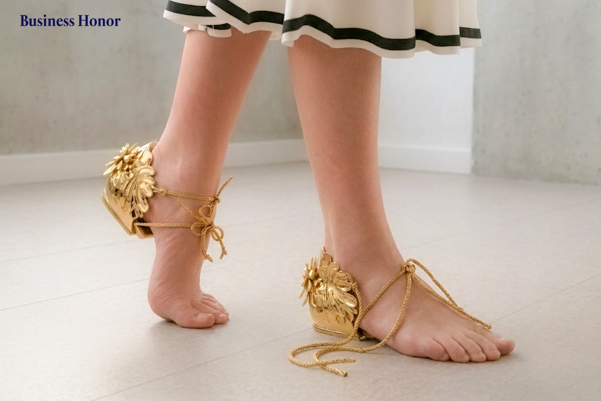  Chanel Barefoot Heel Cap Sandals Spark Heated Fashion Debate Over Controversial Design 
